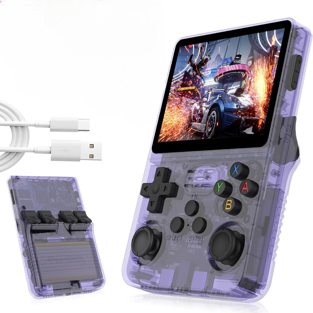 3.5-inch 64GB Retro Handheld Video Game Console - USB Rechargeable_3